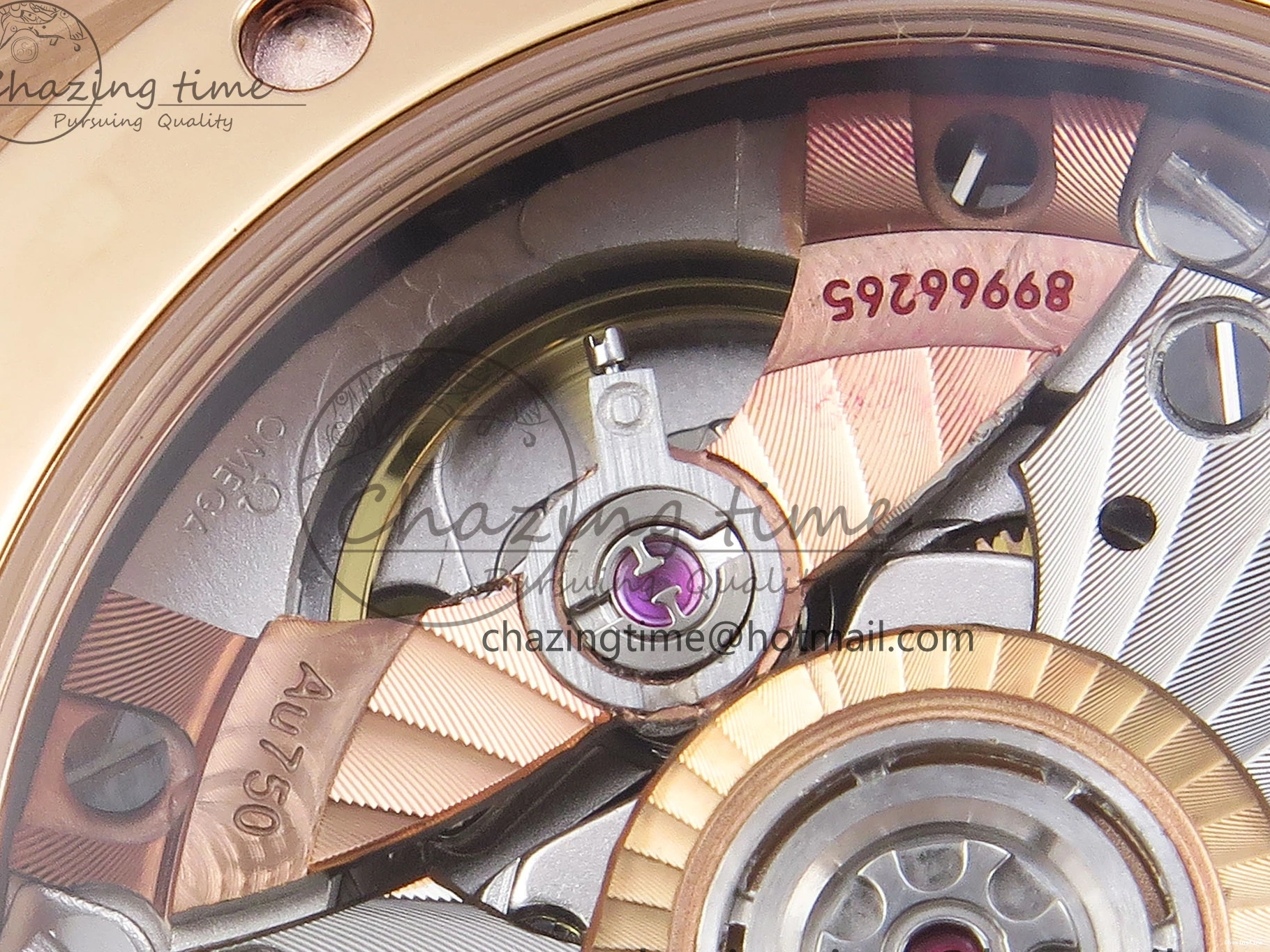 0327 Constellation 39mm RG ASWF 1:1 Best Edition Blue Dial on RG Bracelet A Practical 7778